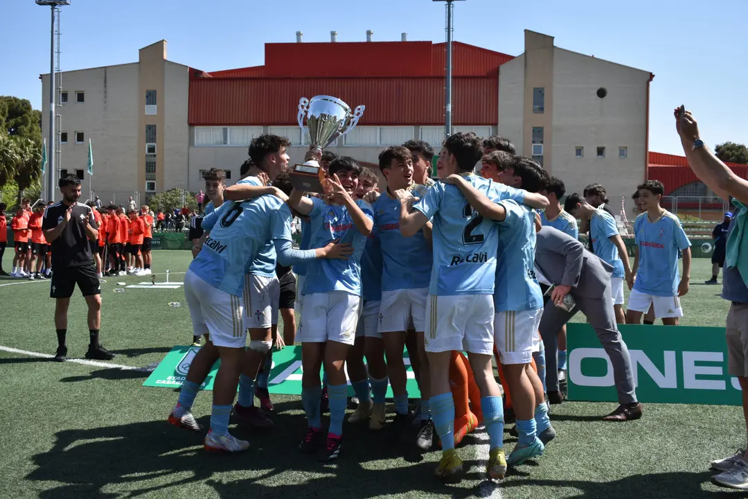 El Celta de Vigo fue el ganador del Torneo Cesaraugusto del a&ntilde;o pasado en Zaragoza. 