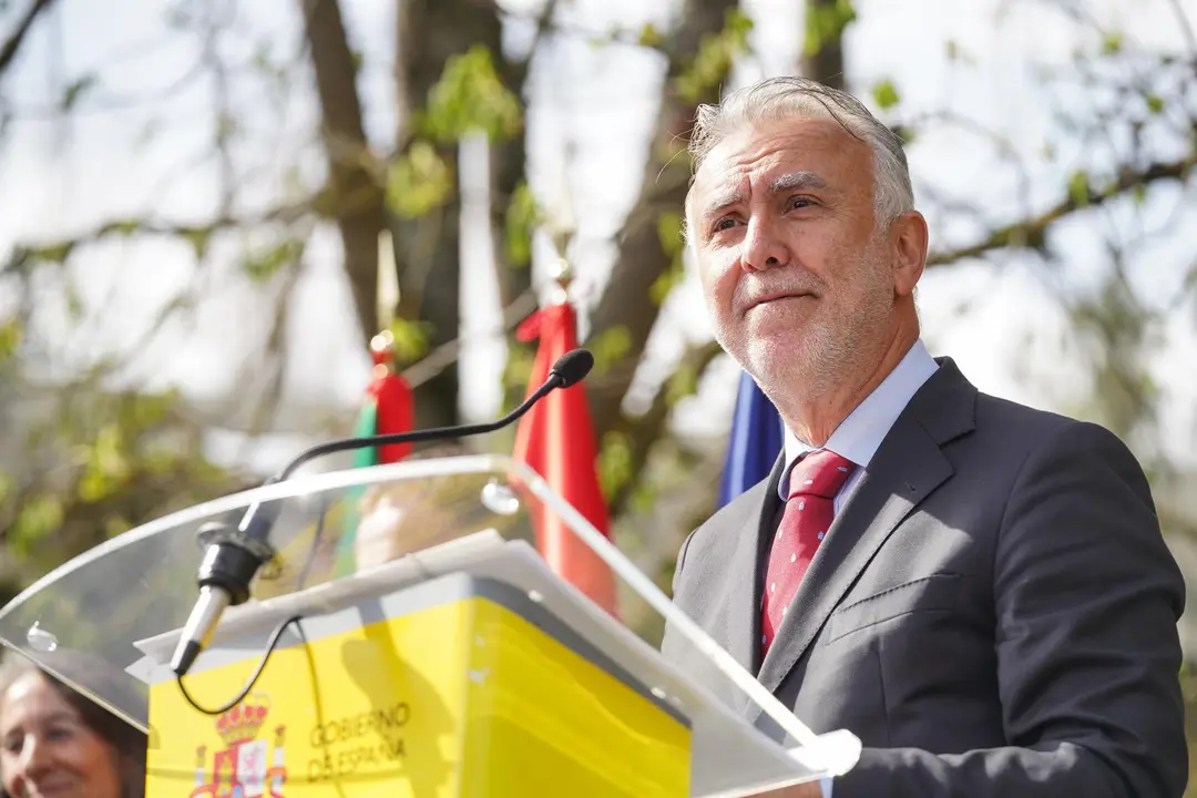 El ministro de Pol&iacute;tica Territorial y Memoria Democr&aacute;tica, &Aacute;ngel V&iacute;ctor Torres