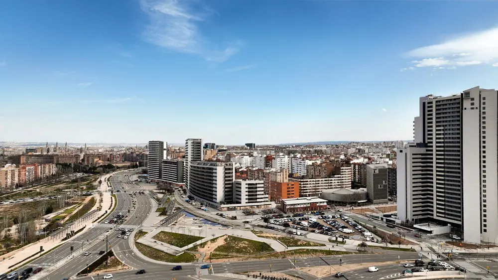 Adarve Residencial, actualmente en obras, es la &uacute;ltima actuaci&oacute;n residencial prevista en la zona / Grupo Plaza 14