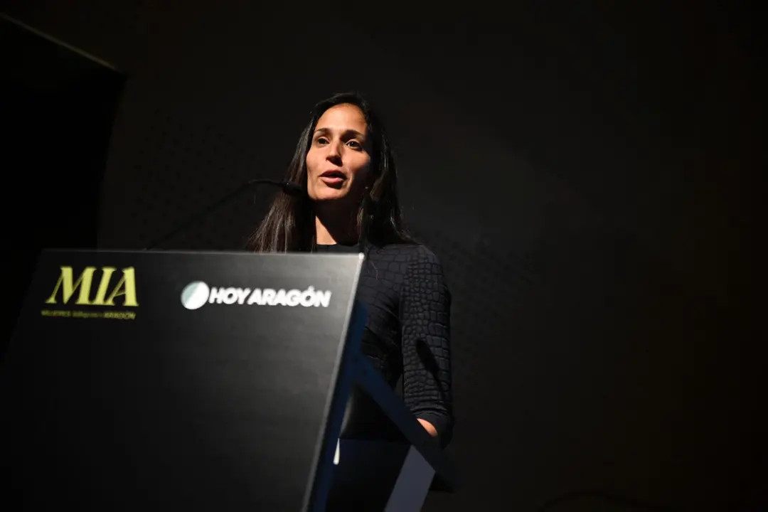 Majo S&aacute;nchez Alayeto en la entrega de los PREMIOS MIA