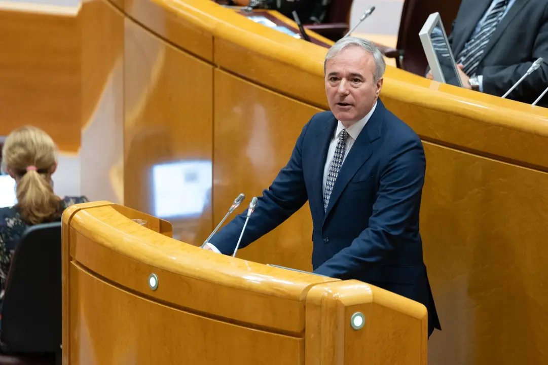 Jorge Azc&oacute;n en la Comisi&oacute;n General de las Comunidades Aut&oacute;nomas en el Senado / Fabi&aacute;n Sim&oacute;n