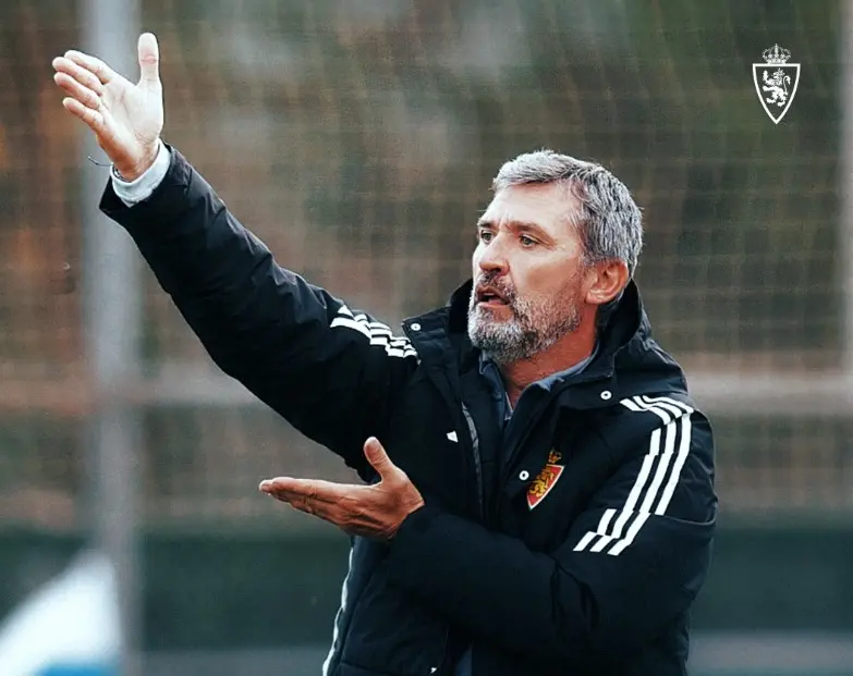 Emilio Larraz con el Deportivo Arag&oacute;n / REAL ZARAGOZA