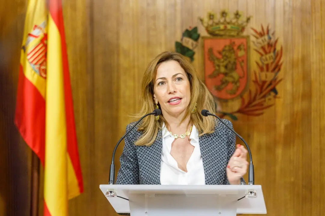 La alcaldesa de Zaragoza, Natalia Chueca. Daniel Marcos
