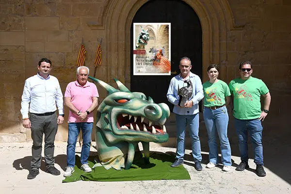 De izquierda a derecha, M.A. Estevan, J. Pardo, A. Alcaraz, M. Alqu&eacute;zar y T. Lizana en la presentaci&oacute;n de las actividades.
