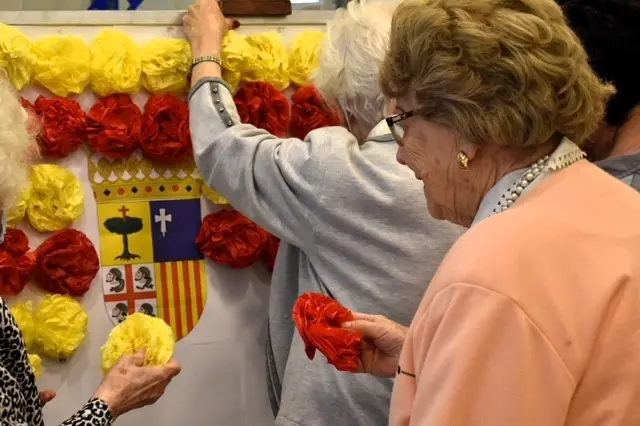 Las residencias de Ballesol celebrando San Jorge