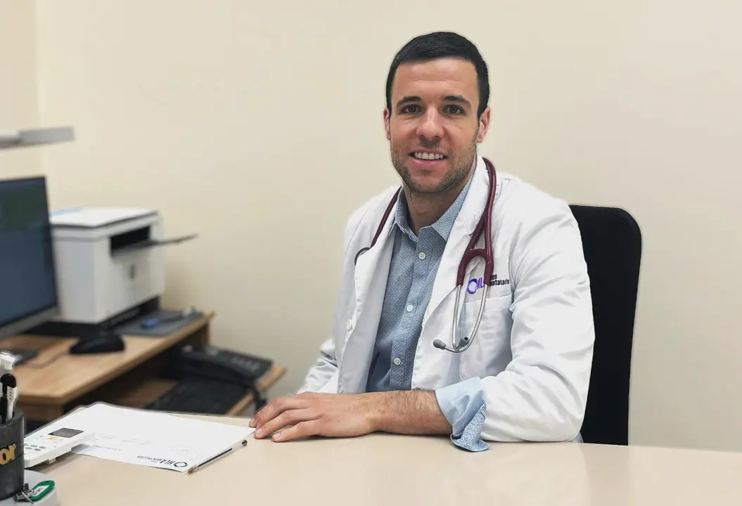 Dr. Marcos Clavero, cardi&oacute;logo pedi&aacute;trico en HLA Centro M&eacute;dico Zaragoza.