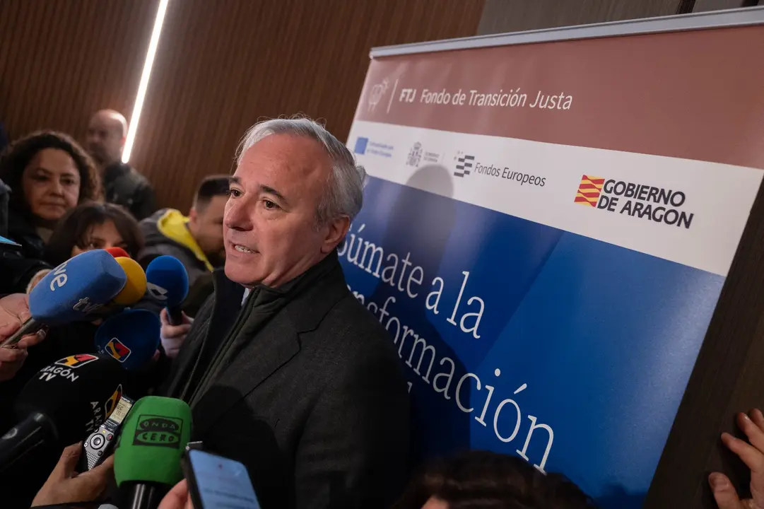 Jorge Azc&oacute;n, presidente del Gobierno de Arag&oacute;n / Fabi&aacute;n Sim&oacute;n