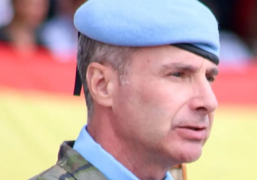 Imagen del General Guillermo Garc&iacute;a, responsable m&aacute;ximo de la pr&oacute;xima misi&oacute;n en L&iacute;bano /Cedida a H.A.