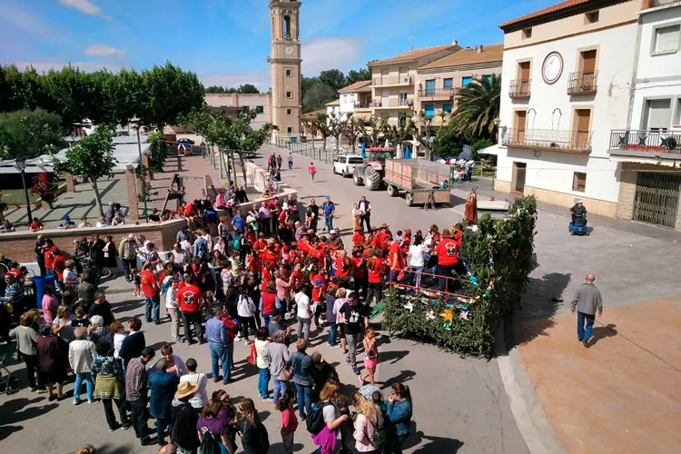 Imagen de archivo de las fiestas de San Gregorio de Pina de Ebro. / ZAFARACHE