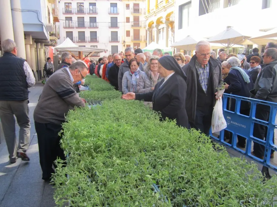 Una edici&oacute;n pasada de la Fiesta del Plantero de Barbastro. 