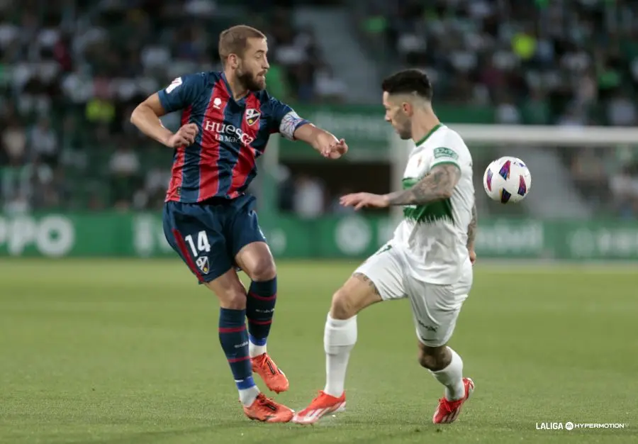 La SD Huesca en Elche / LFP
