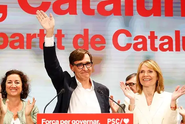 Salvador Illa, del PSC, gana las elecciones catalanas