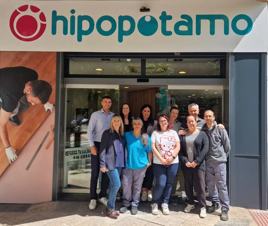 Hipop&oacute;tamo Pinturas abre un nuevo local de 160 metros cuadrados en la Almozara