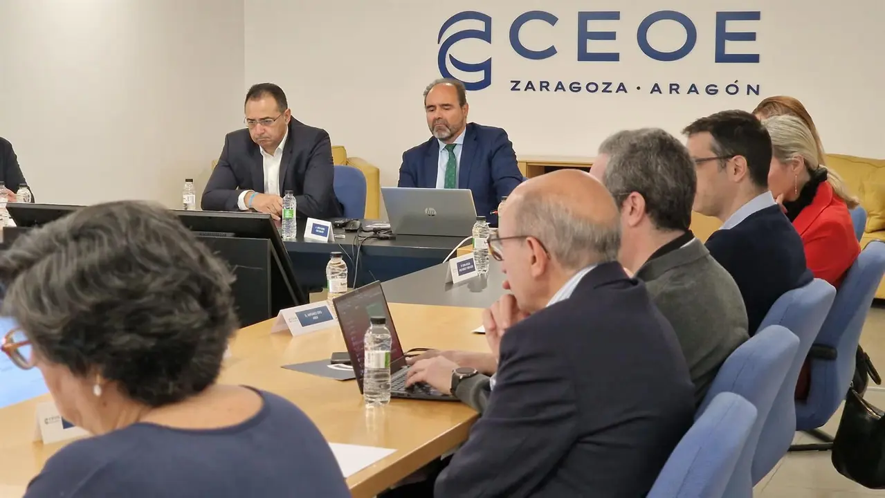 Reuni&oacute;n de la Comisi&oacute;n de Internacionalizaci&oacute;n de CEOE Arag&oacute;n.
