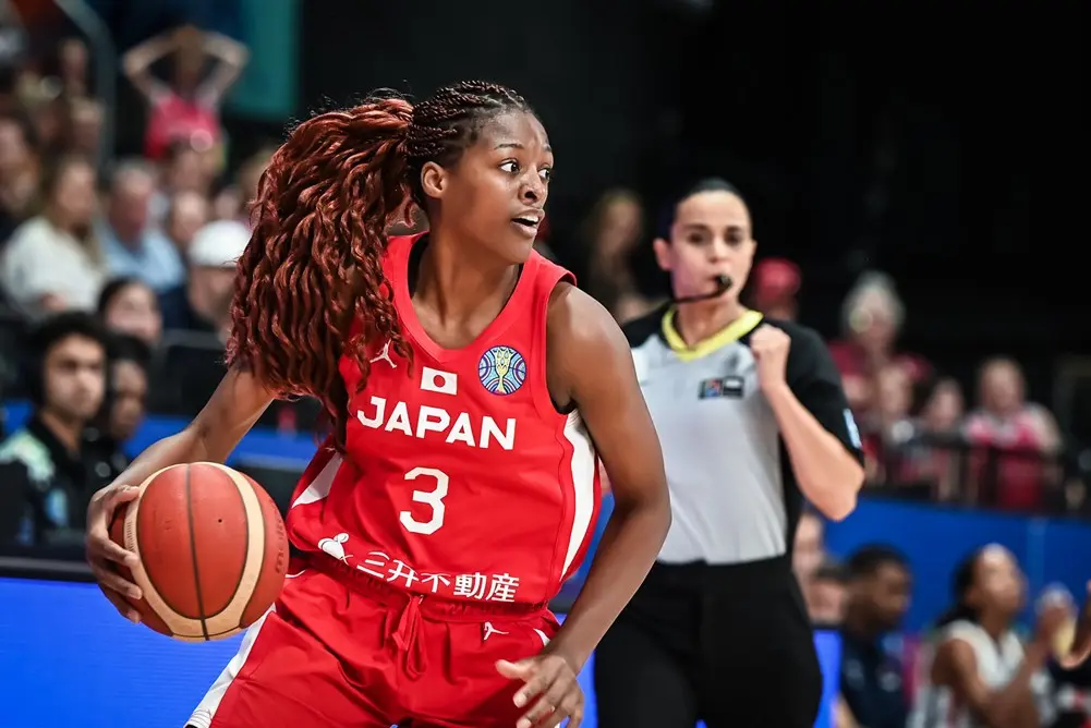 Stephanie Mawuli con Jap&oacute;n / FIBA