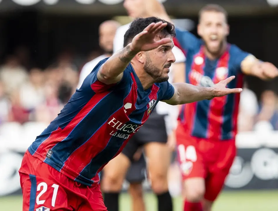 La SD Huesca frente al Cartagena / LFP