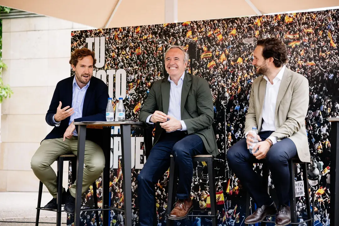 Borja Gim&eacute;nez Larraz, Jorge Azc&oacute;n e Isaac Claver / PP Arag&oacute;n