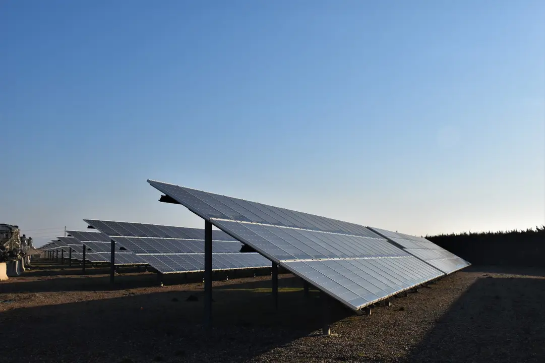Parque fotovoltaico en el centro de producci&oacute;n del Grupo MLN en B&aacute;rboles. / Grupo MLN