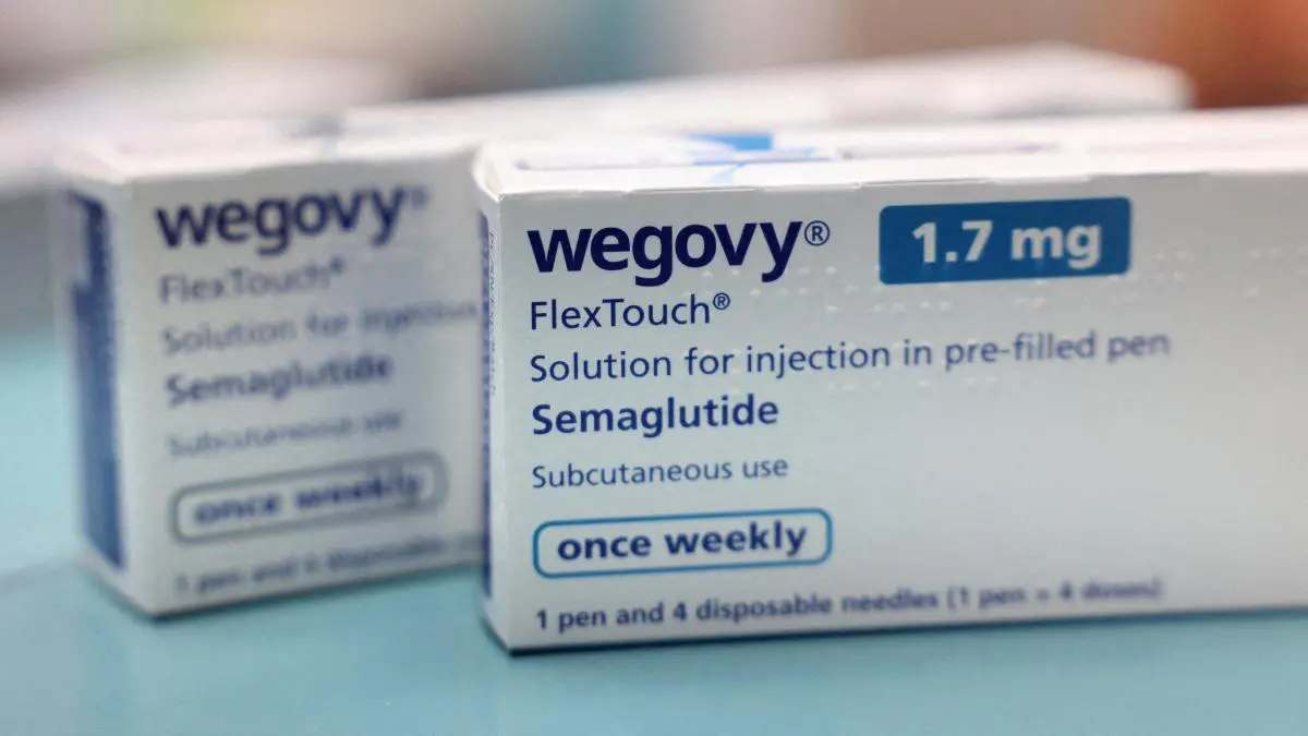 Cajas de Wegovy fabricadas por Novo Nordisk / Hollie Adams
