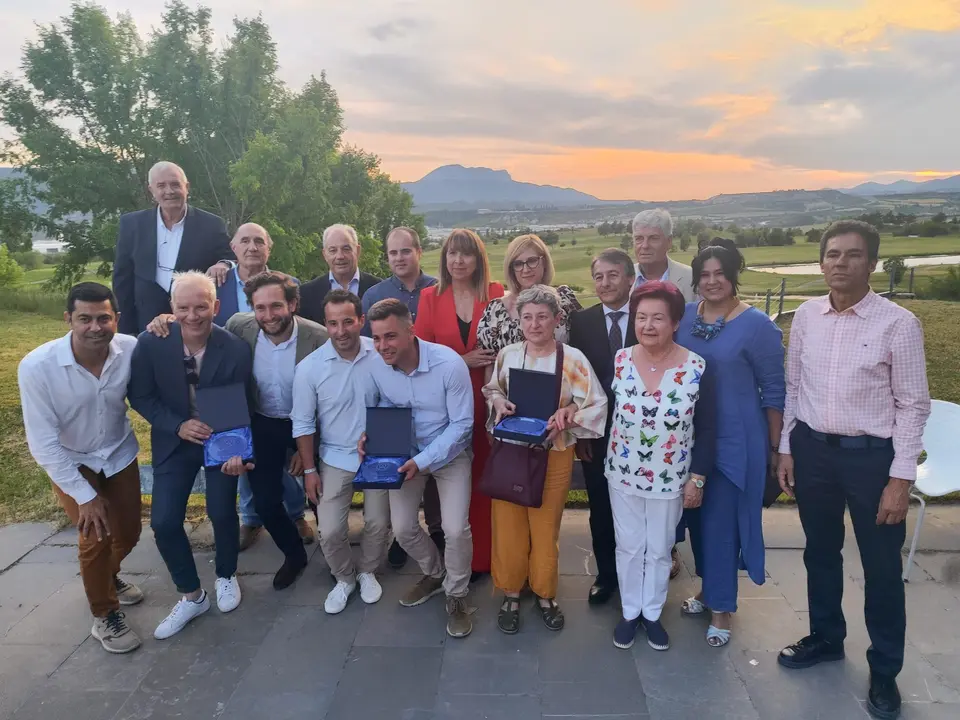 Foto de grupo premiados Gala Aepag