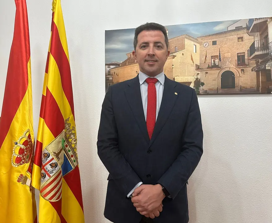 Alberto Herrero, alcalde de Calanda.