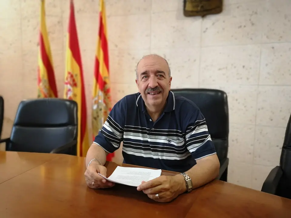 Manuel Rando, alcalde de Calamocha. 