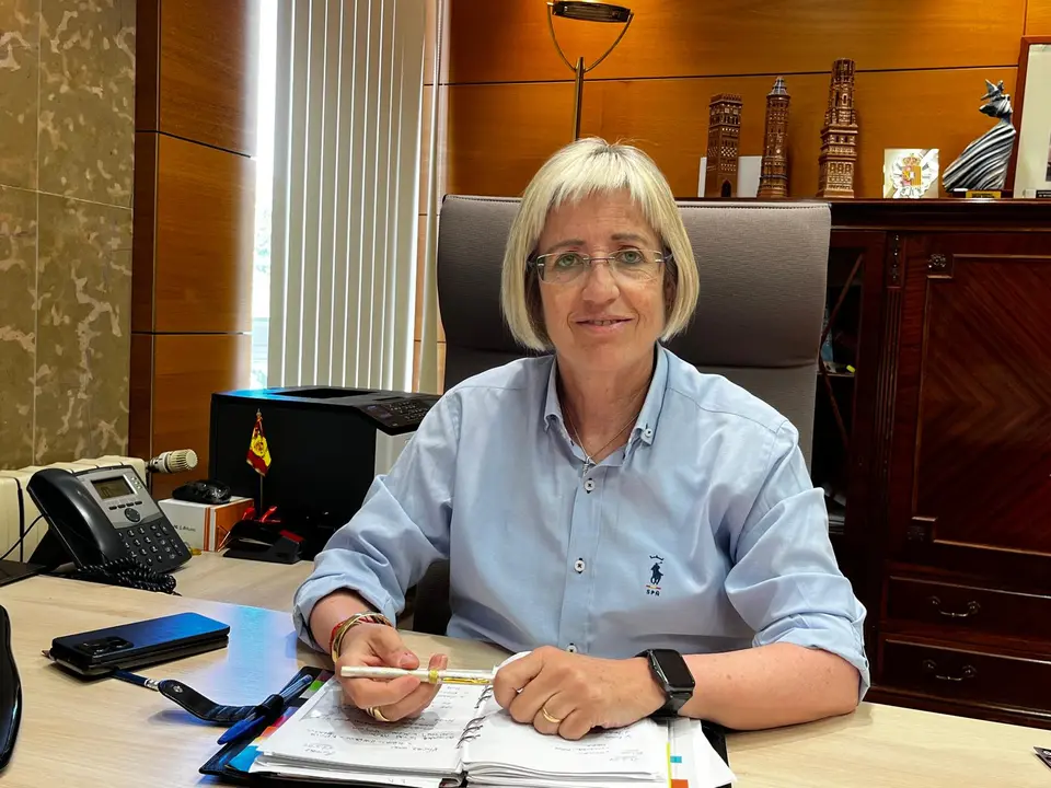 Mar&iacute;a Jes&uacute;s Sari&ntilde;ena, alcaldesa de Utebo.