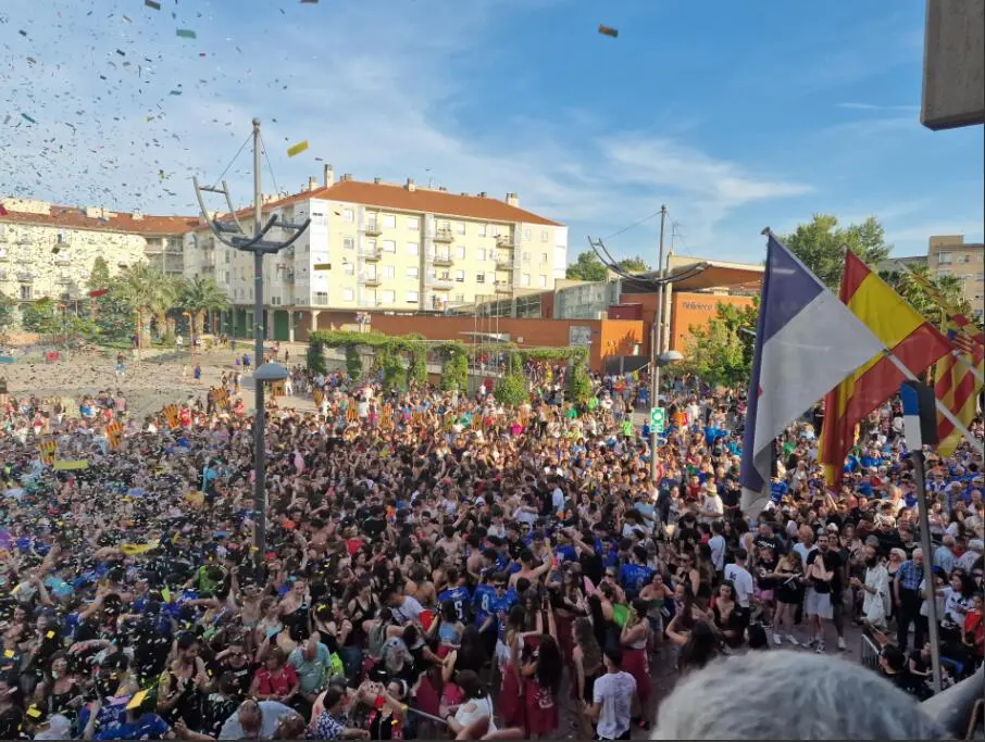 Imagen de archivo de las fiestas de San Lamberto, en Utebo.