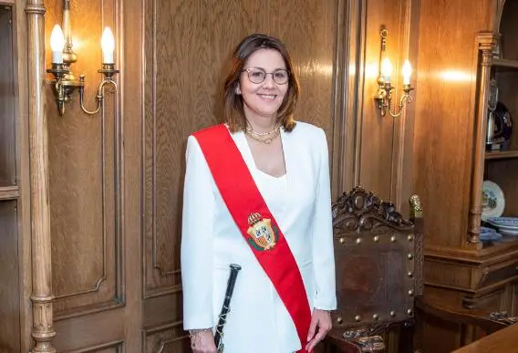 Ana Jarque, alcaldesa de Caspe. / HA