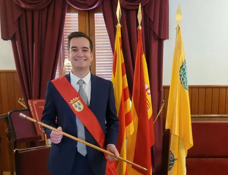 Pablo Blanquet, alcalde de Pina de Ebro.