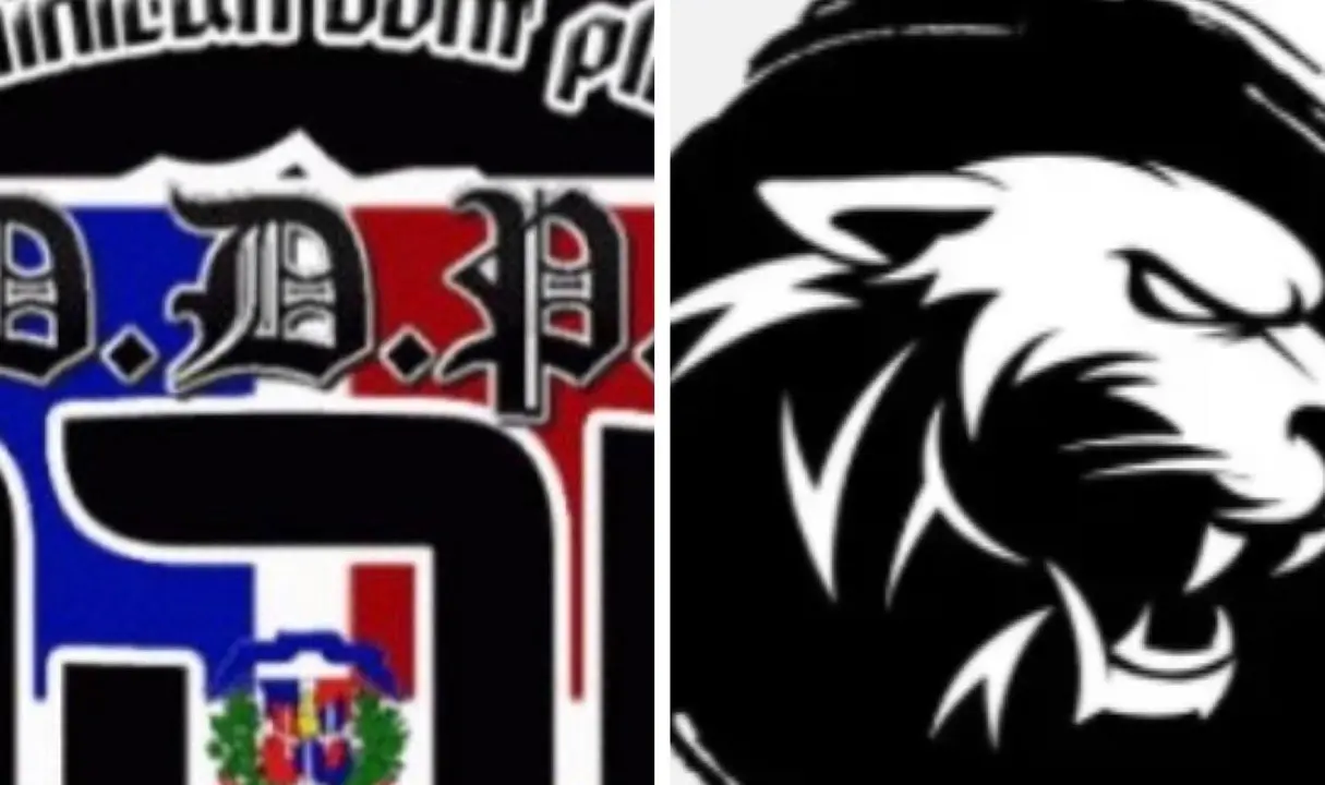 Imagen de los emblemas de las dos bandas juveniles m&aacute;s activas en Zaragoza/ H.A.,