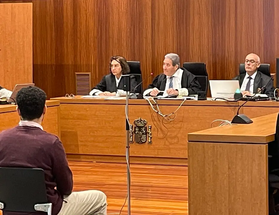 Imagen de un juicio en la Audiencia Provincial de Zaragoza/H.A.