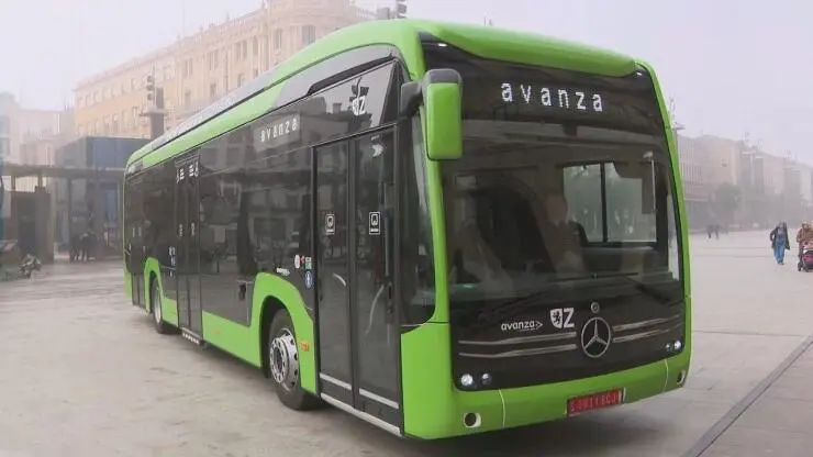 Nuevo bus el&eacute;ctrico. /AZ