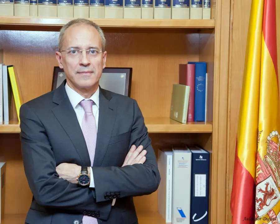 Jes&uacute;s Gasc&oacute;n, secretario de Estado de Hacienda, ha sido nombrado mantenedor de las fiestas de Calamocha. / Ayto. Calamocha