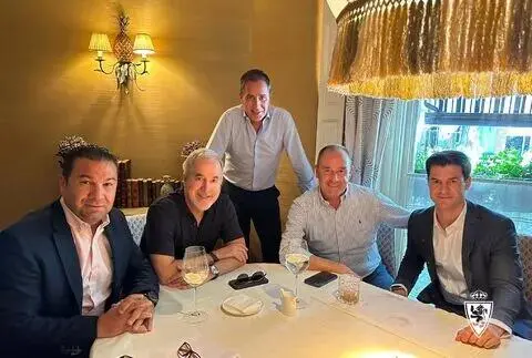 Reuni&oacute;n del Real Zaragoza con Jorge Mas / RZ