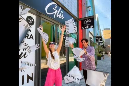 Gl&uuml; de stock Shein en Zaragoza