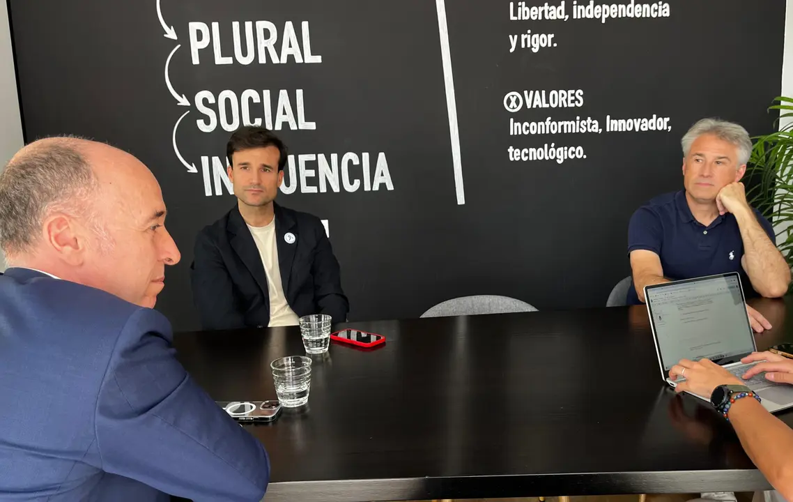 Andr&eacute;z Llombart, CEO de Circe, Pedro Lozano, Vicepresidente de Tecnara y &Aacute;lex Casanovas, CEO de Apser