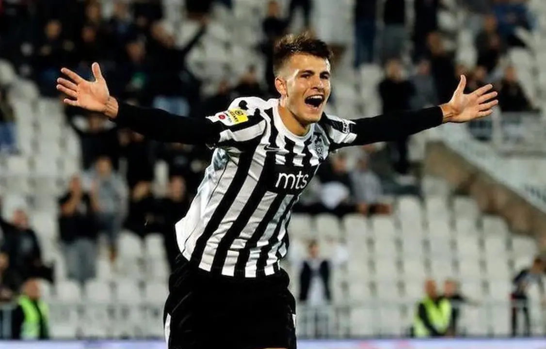 Samed Bazdar con el Partizan / 'X'