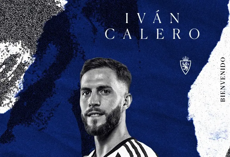 Iv&aacute;n Calero firma por el Real Zaragoza / RZ