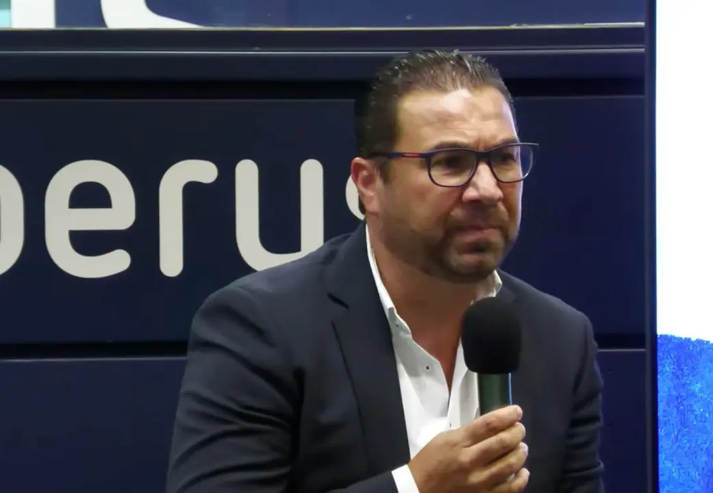 Juan Carlos Cordero en la &uacute;ltima presentaci&oacute;n con el Real Zaragoza
