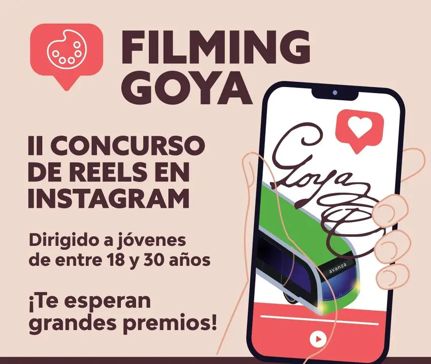 La participaci&oacute;n al concurso Filming Goya est&aacute; abierta hasta el 17 de septiembre