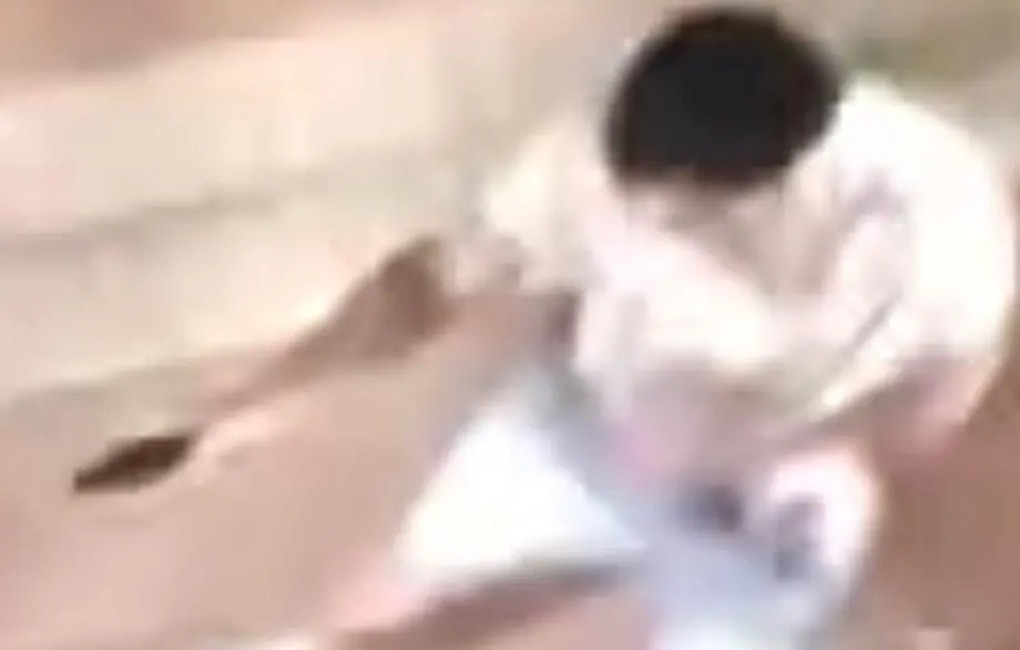 Imagen del joven detenido antes de disparar un arma de fuego en la calle Delicias /H.A.