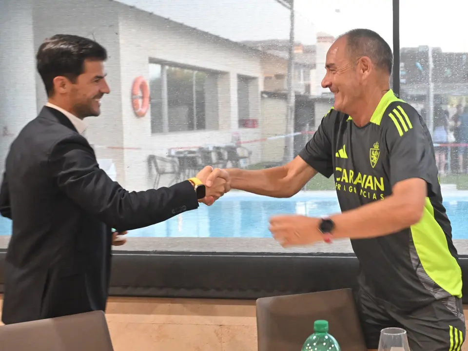Fernando L&oacute;pez y V&iacute;ctor Fern&aacute;ndez / REAL ZARAGOZA