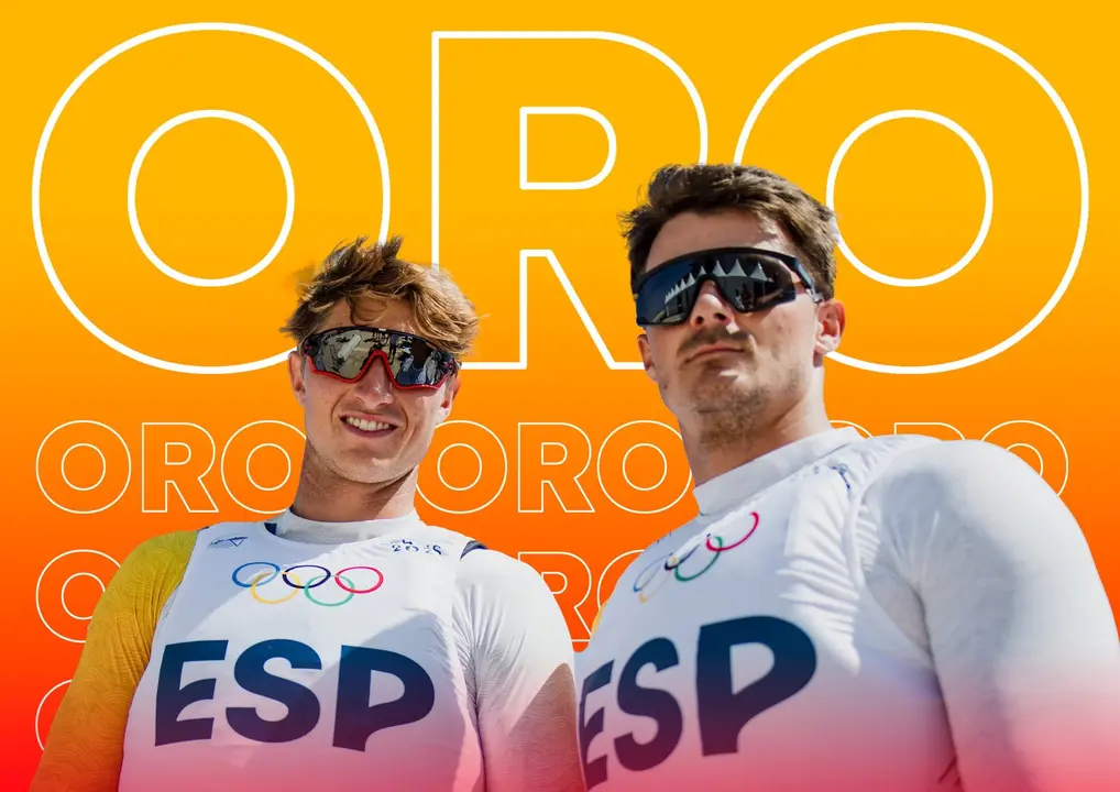 Medalla oro Espa&ntilde;a-Florian Trittel y Diego Bot&iacute;n / COE