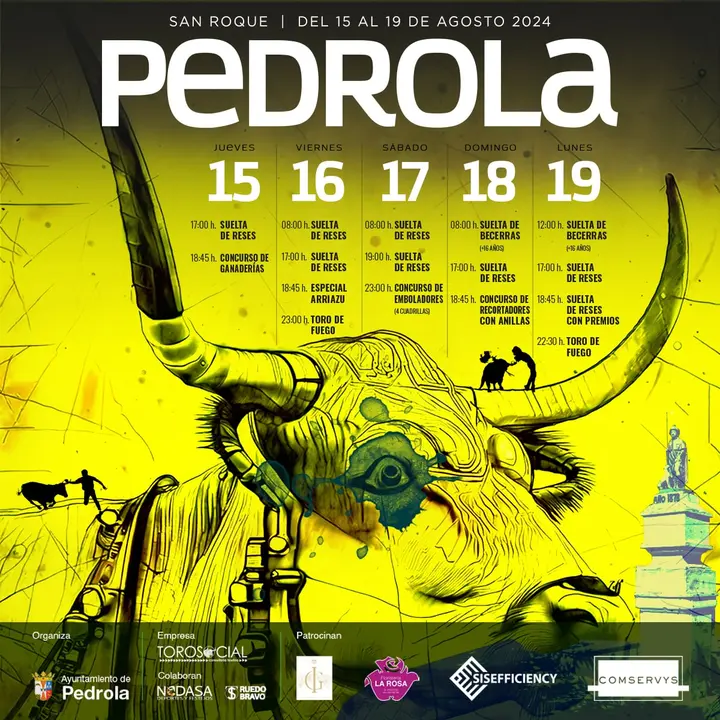 Torosocial y el reto de la feria taurina de Pedrola.
