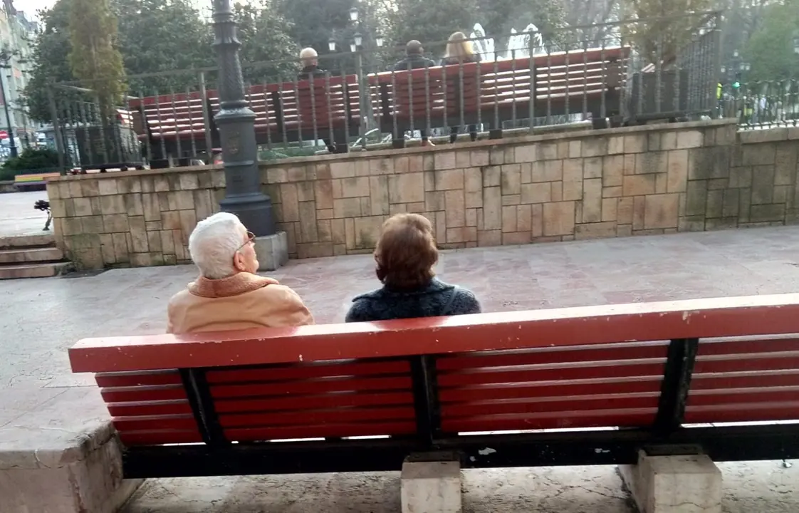 Una pareja de jubilados / E.P.