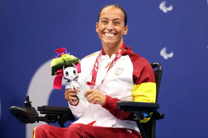 Teresa Perales en Tokio / GETTY