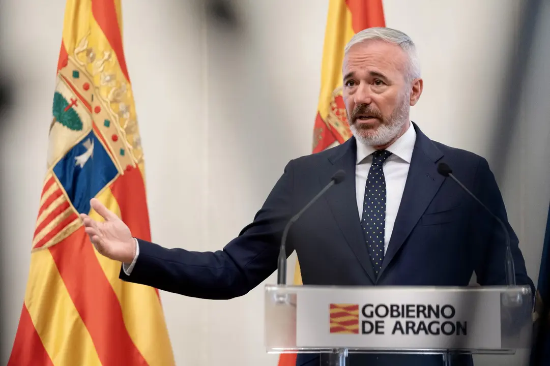 El presidente del Gobierno de Arag&oacute;n, Jorge Azc&oacute;n.
