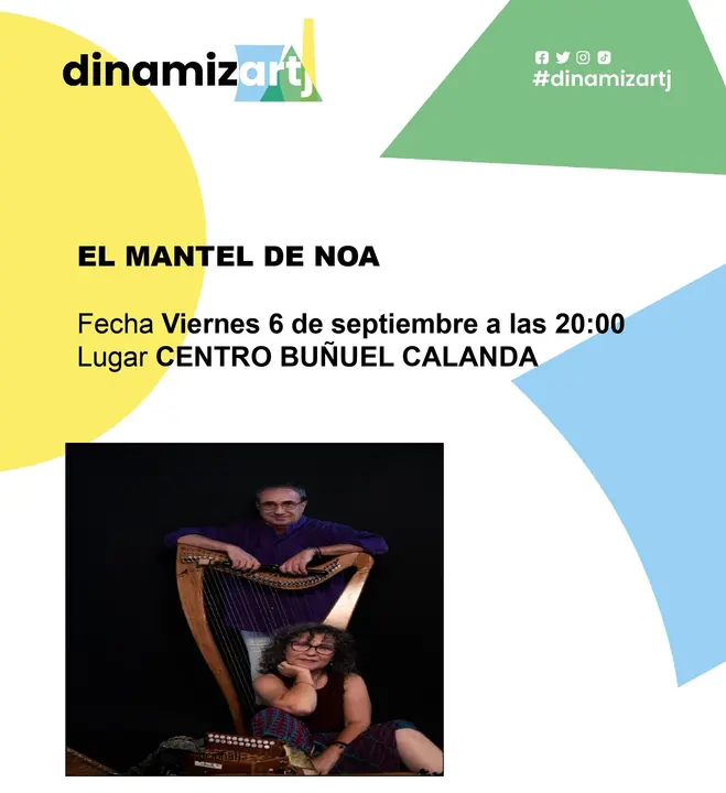 El Mantel de Noa actuar&aacute; en en Centro Bu&ntilde;uel de Calanda