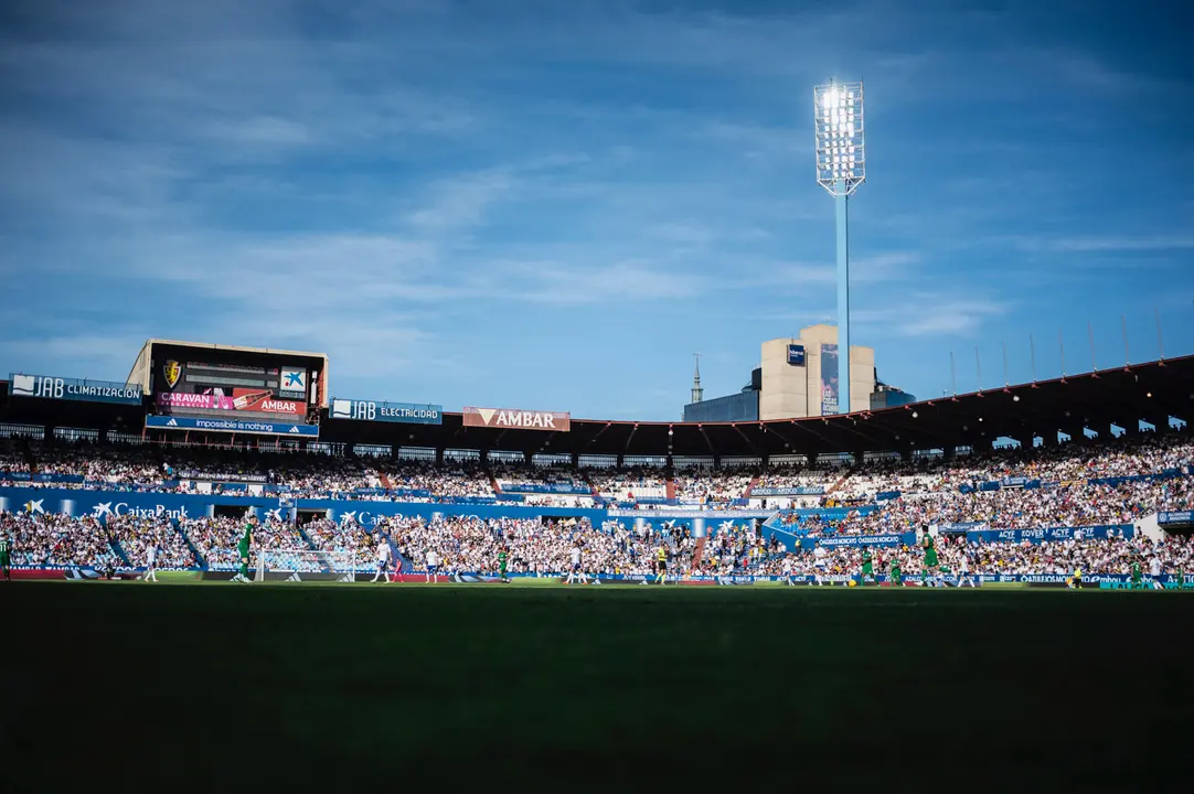 Estadio de La Romareda Real Zaragoza / MARCOS CEBRI&Aacute;N